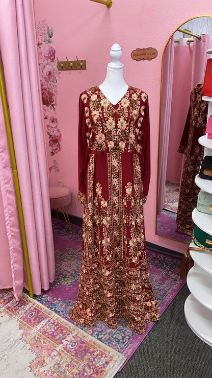 Traditional Tatreez Thobe