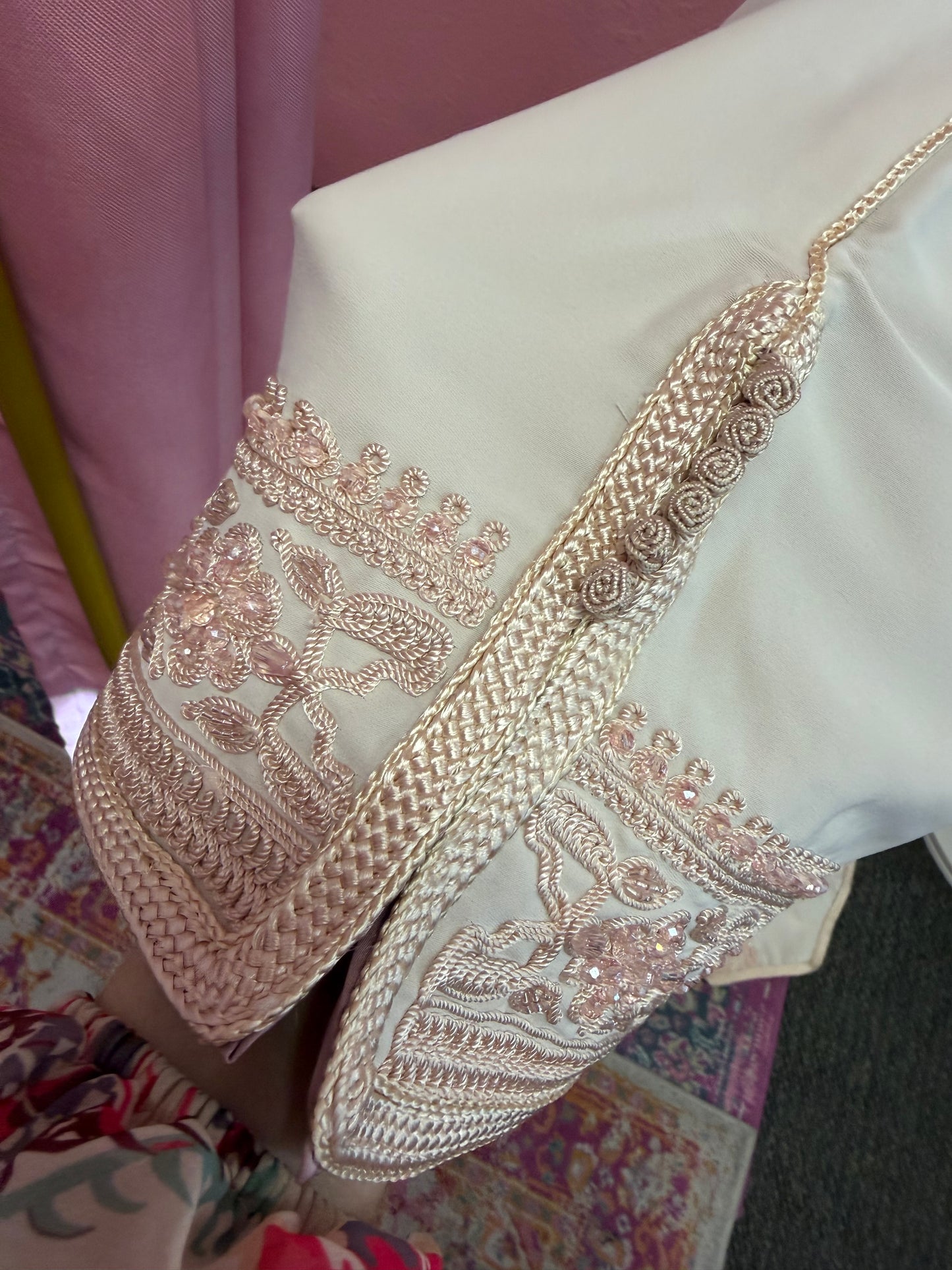 Moroccan Traditional Embellished Caftan
