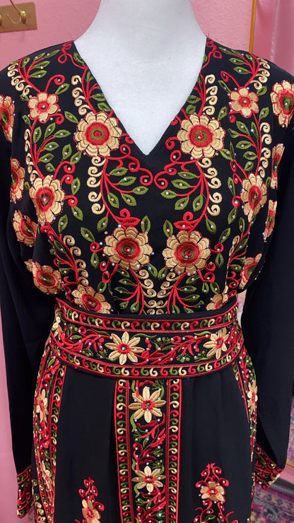 Traditional Tatreez Thobe