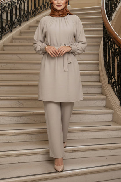 Turkish Rhinestone Pant Suit