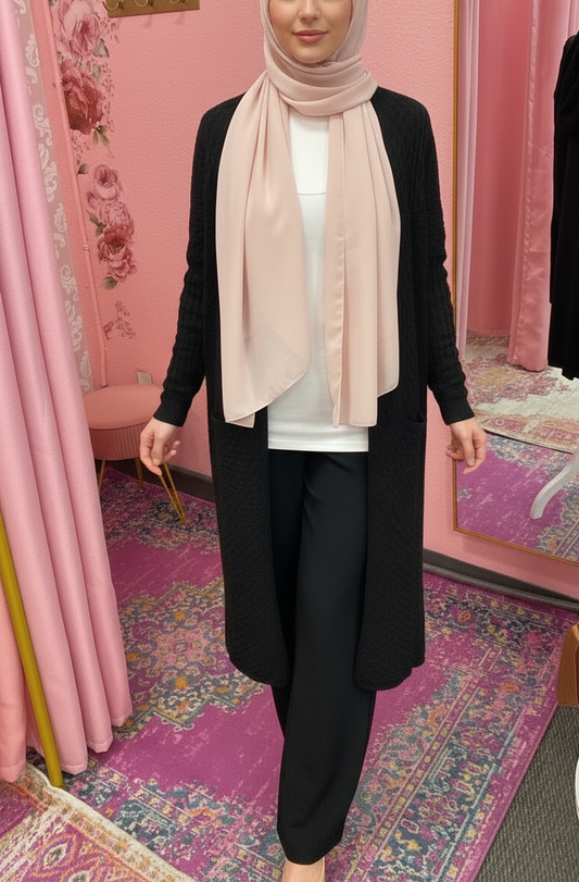 Knitted Hoodie Turkish Style Sweater