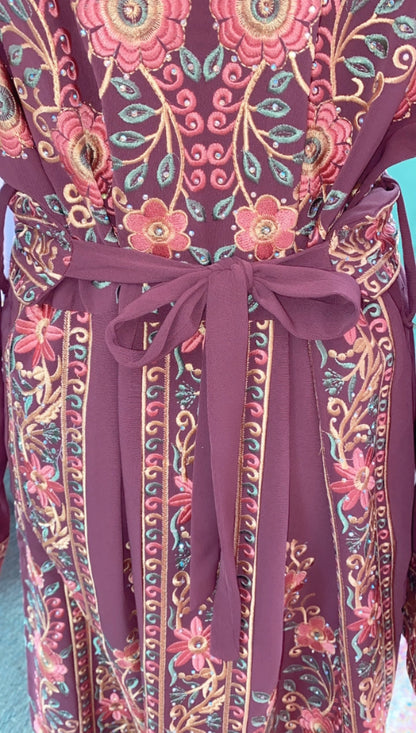 Traditional Tatreez Thobe