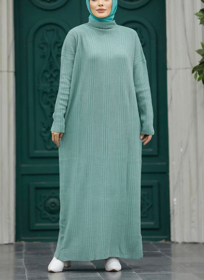 Turkish Style Knit Sweater Dress