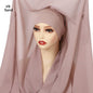 Instant Chiffon Hijab with Built-in Magnets