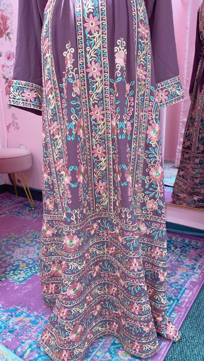 Traditional Tatreez Thobe