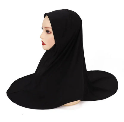 One Piece Pull Over Hijab(Multi Colors)