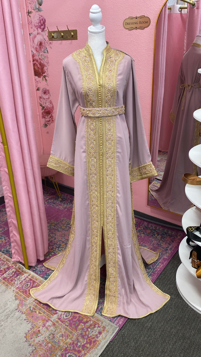 Moroccan Traditional Embellished Caftan