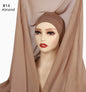 Instant Chiffon Hijab with Built-in Magnets