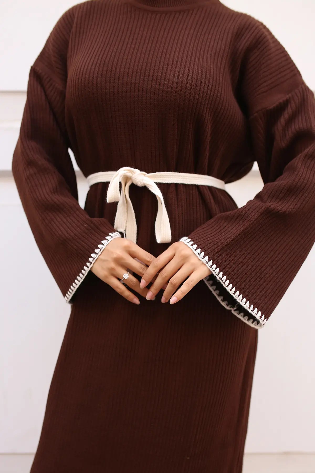 Turkish Style Knitted Sweater Dress