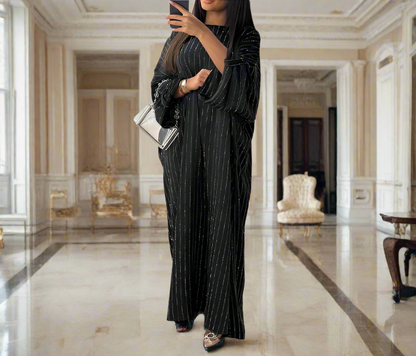 Stunning Dubai Satin Diamond Striped Princess Abaya Dresses(Multi Colors)
