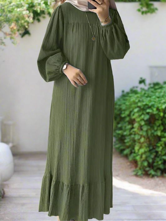 Beautiful Turkish Style Dress(Multi Colors)