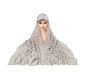 Baseball Cap Chiffon Hijab Scarf Attached(Multi Colors)