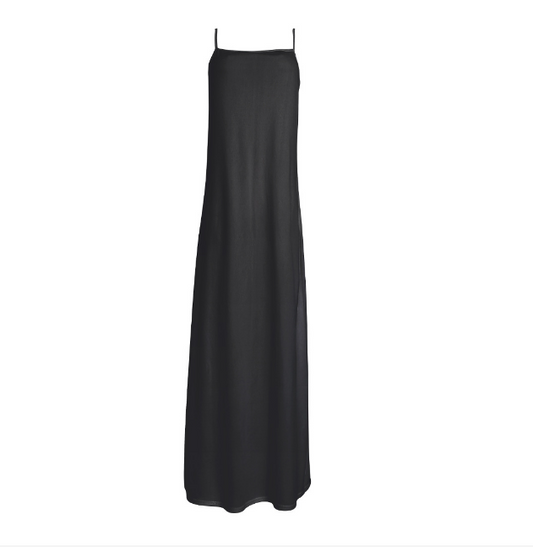 Basic Under Dress Slip Sleeveless Thin Strap(Back & White)