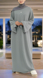 Dubai Style Knitted Loose Sweater Dress(Multi Colors)
