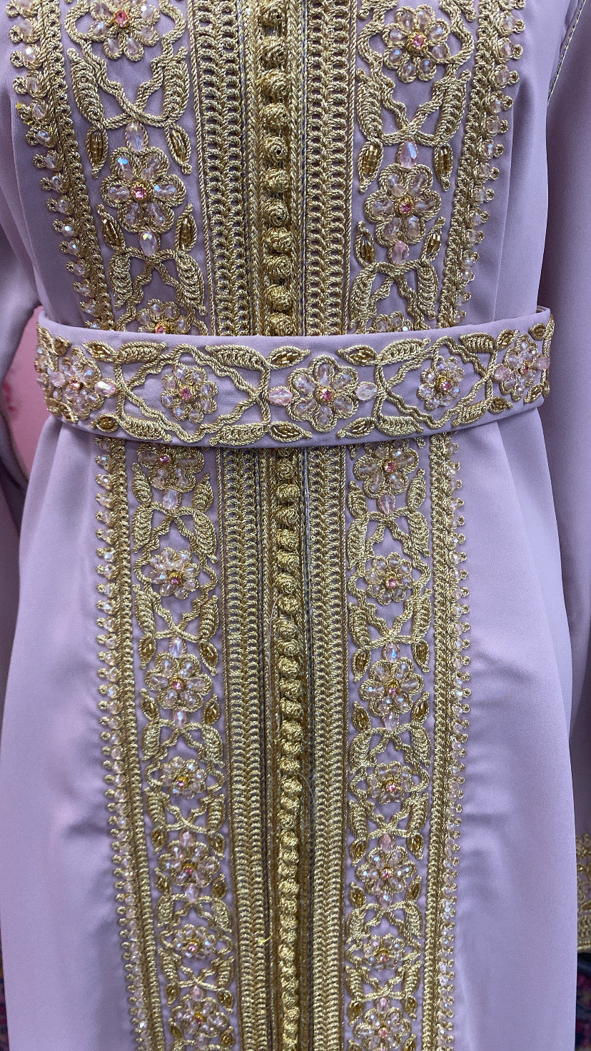 Moroccan Traditional Embellished Caftan