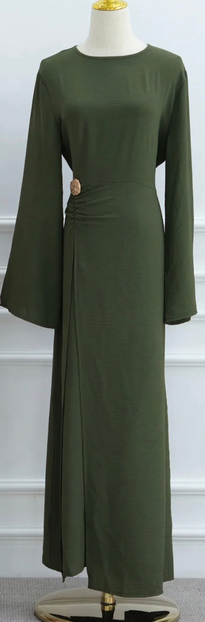 Crepe Wrap Dress Style