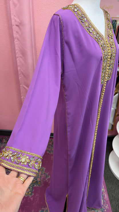 Moroccan Traditional Embellished Caftan