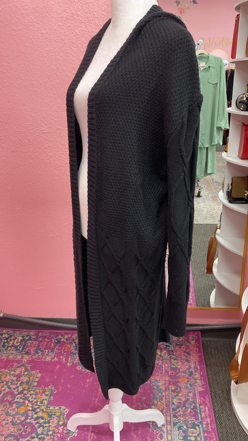 Knitted Hoodie Turkish Style Sweater