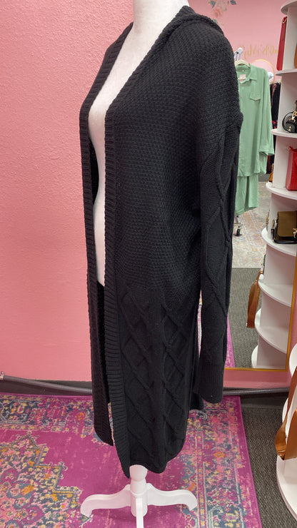 Knitted Hoodie Turkish Style Sweater