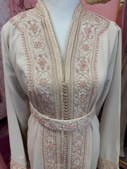 Moroccan Traditional Embellished Caftan
