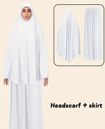 Khimar Hijab & Skirt Set