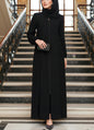 Turkish Style Zipper Abaya