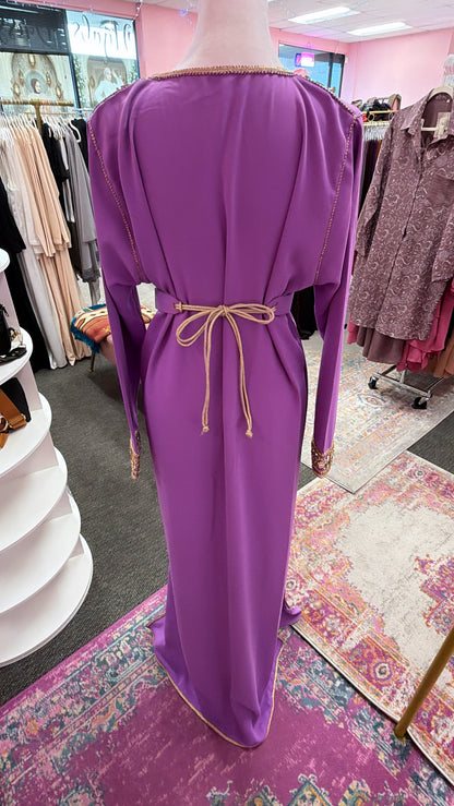 Moroccan Traditional Embellished Caftan