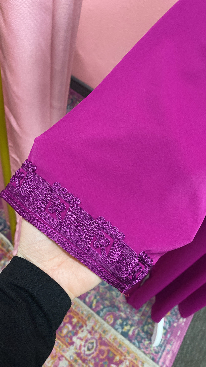 Traditional Moroccan Embroidered Djellaba
