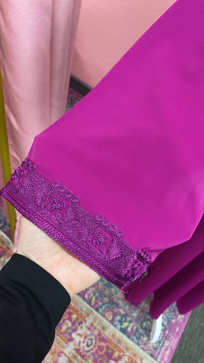 Traditional Moroccan Embroidered Djellaba