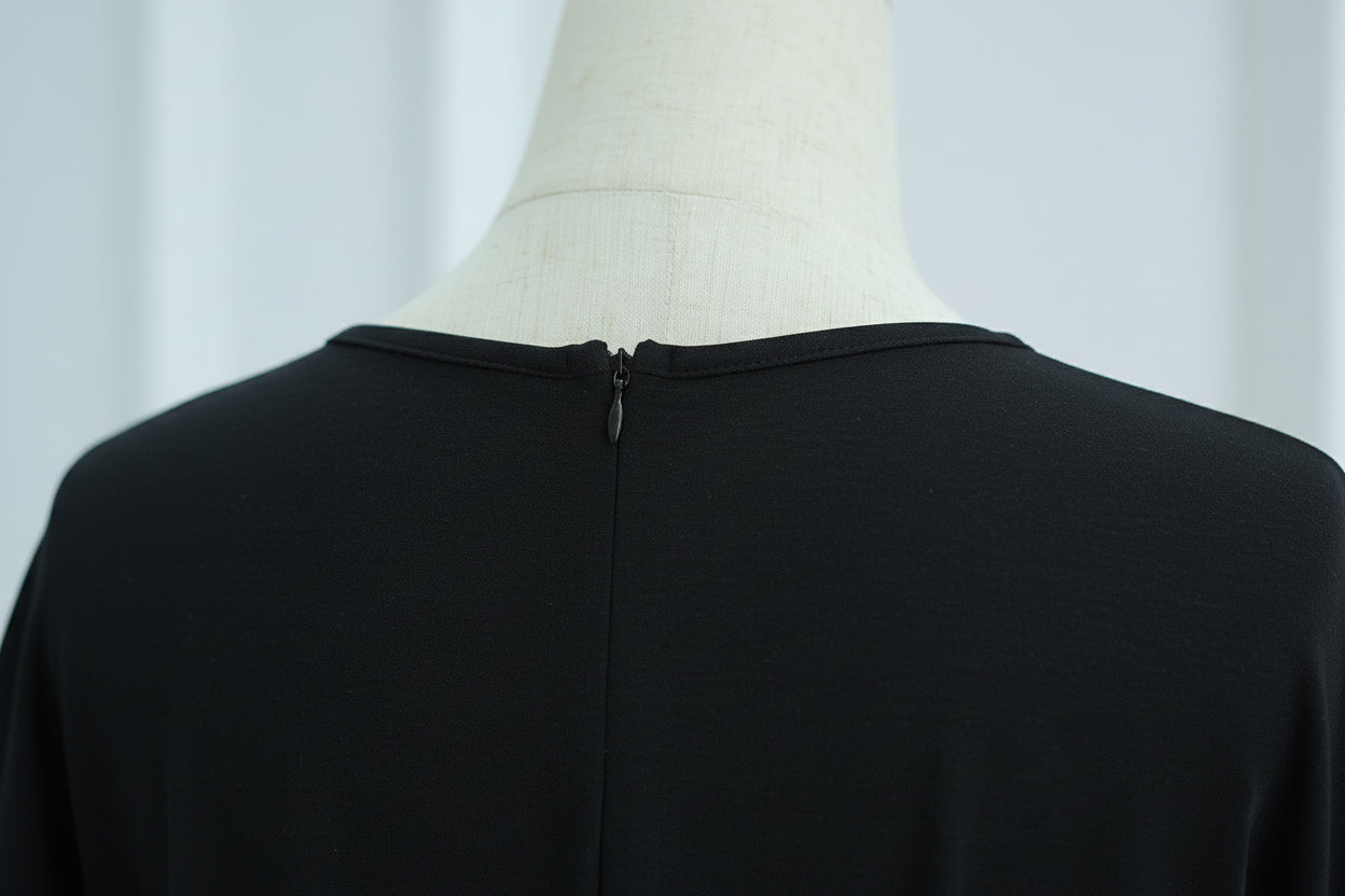 Crepe High Low Top Pant Suit