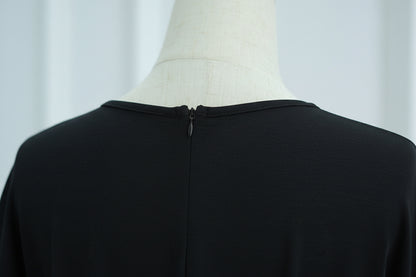 Crepe High Low Top Pant Suit