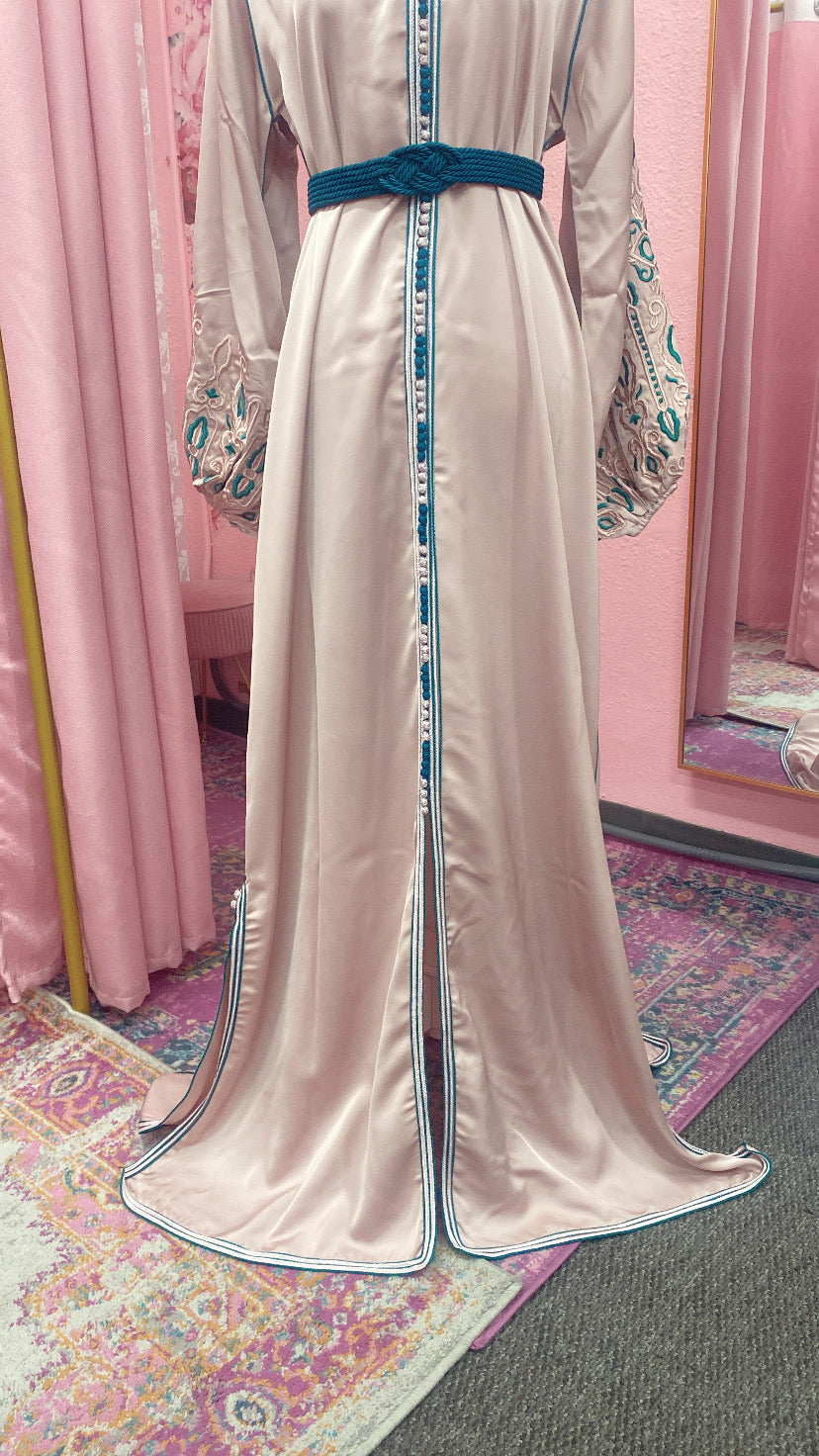 Moroccan Traditional Embroidered Caftan