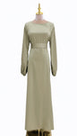 Turkish Style Velvet Abaya Dress
