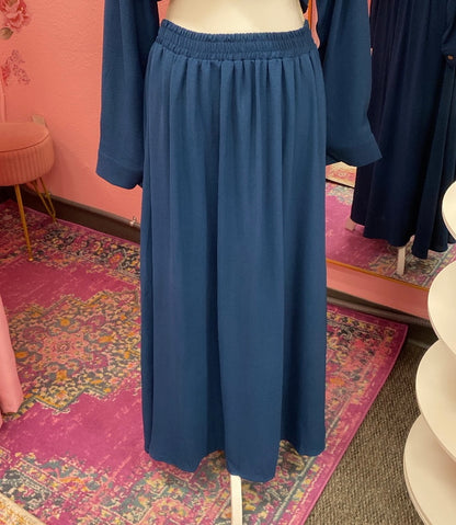 Turkish Style Button Down Skirt Set