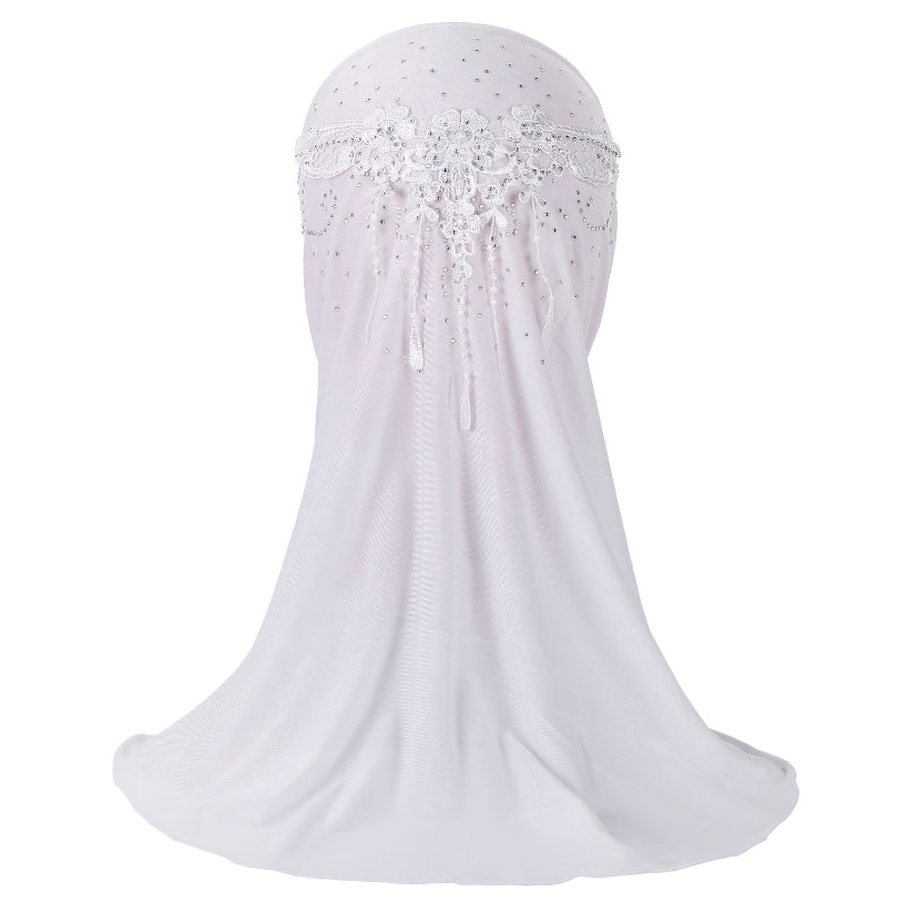Kids Embellished Hijabs(Multi Colors)