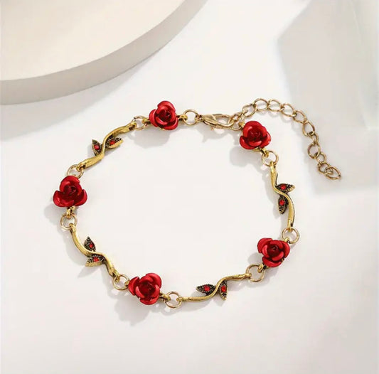 Elegant Rose Style Bracelet
