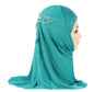 Kids Embellished Hijabs(Multi Colors)