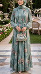 Summer Floral Chiffon Dress