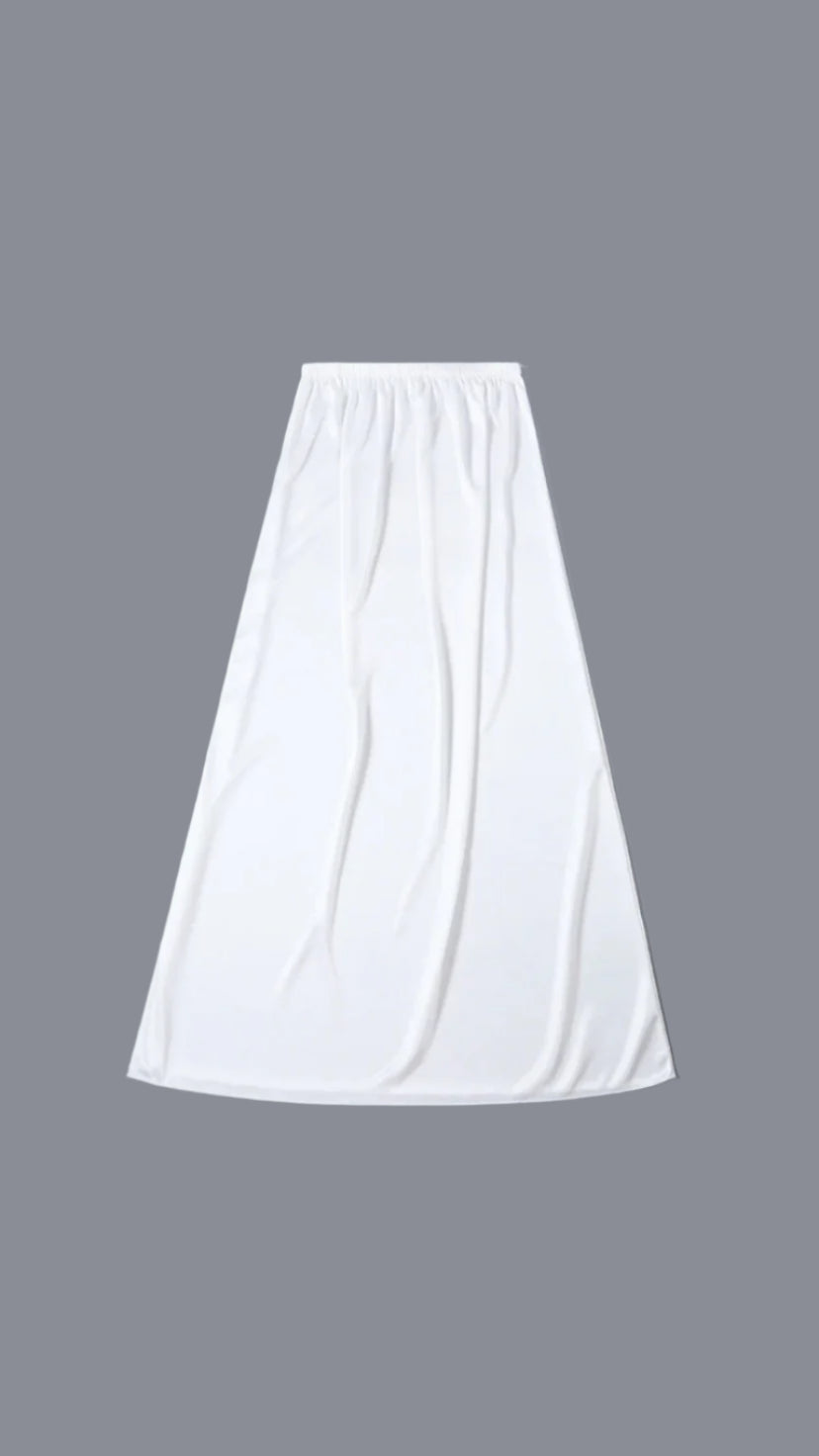 Basic Satin Under Skirt Slips(Multi Colors)