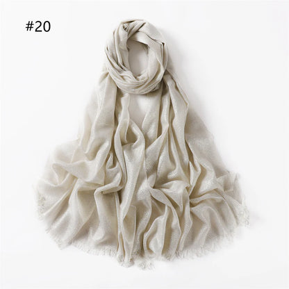 Glitter Cotton Hijabs