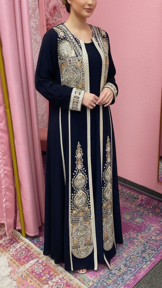 Traditional Tatreez Thobe