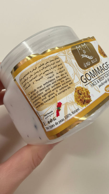 Frankincense Gommage Face & Body Scrub