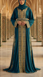 Moroccan Traditional Embellished Caftan