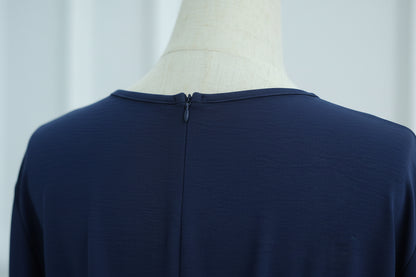 Crepe High Low Top Pant Suit