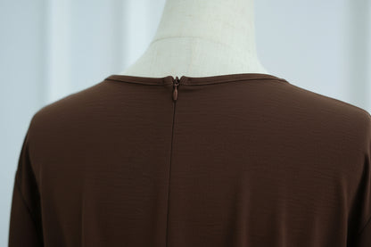 Crepe High Low Top Pant Suit