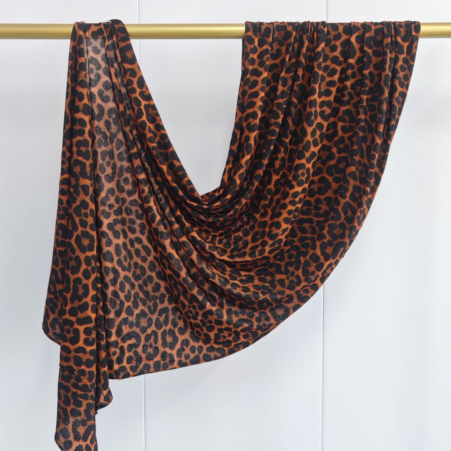 Cheetah Jersey Cotton Pattern Hijab