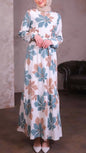 Turkish Leaf Pattern Dress