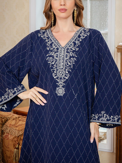 Embellished Dubai Abaya Dress
