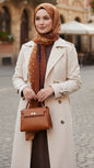 Fawn Jersey Cotton Print Hijab