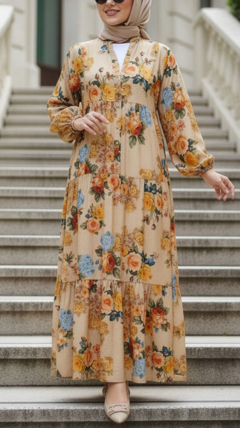 Turkish Floral Dress
